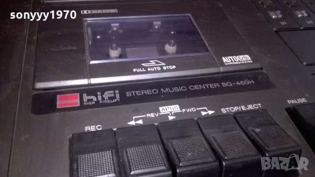 sharp sg-460h the searcher-apss-made in japan-внос швеицария, снимка 10 - Ресийвъри, усилватели, смесителни пултове - 25980036