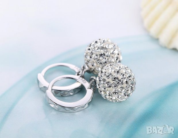 ПРОМО! Обеци - Зиркония BF104, снимка 6 - Обеци - 23284402