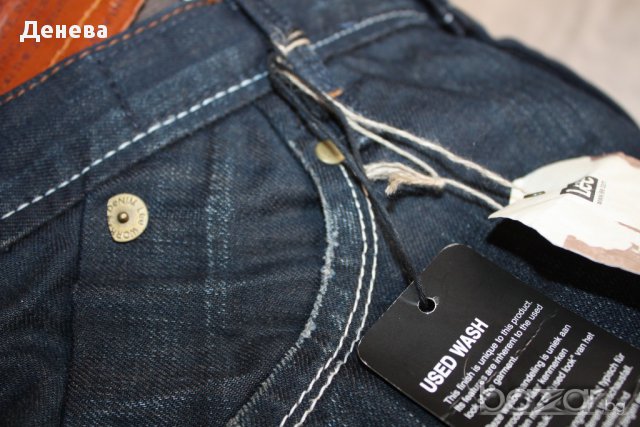 LEE - Оригинални мъжки маркови дънки, снимка 4 - Дънки - 12470962
