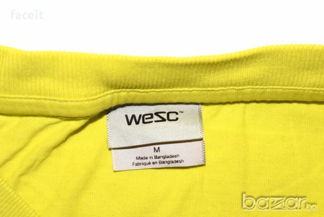 WESC - 100% Оригинална шведска тениска / Електрик / Мъжка / Electric , снимка 5 - Тениски - 17510032