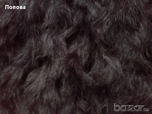  Марков елек -естествена заешки косъм и плетиво, снимка 3 - Жилетки - 16153996