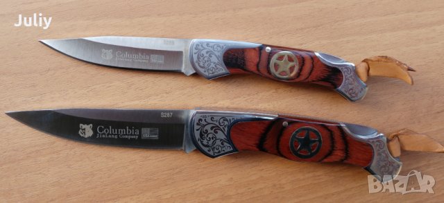 Сгъваеми ножове Columbia, снимка 11 - Ножове - 25980115