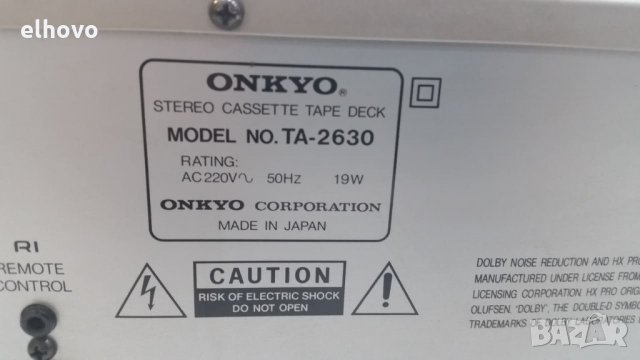 Дек Onkyo TA-2630, снимка 3 - Декове - 25960195
