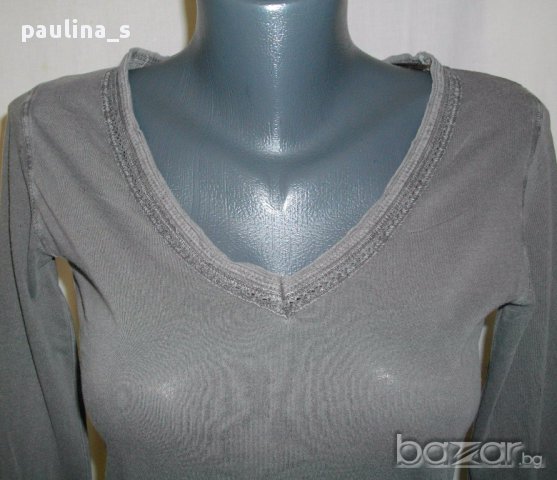 Маркова блуза с избелващ ефект "Н&M"original brand, снимка 3 - Блузи с дълъг ръкав и пуловери - 17839347