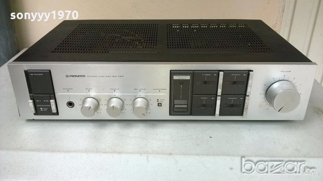 pioneer sa-740-stereo amplifier-made in japan-внос швеицария, снимка 2 - Ресийвъри, усилватели, смесителни пултове - 18216889