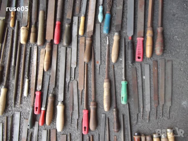 Лот от 74 бр. пили и 21 бр. дръжки за пили, снимка 4 - Други инструменти - 24879589