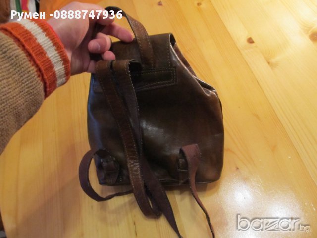 Солидна здрава раница от естественна кожа моторджийски, мото аксесоари, мото екипировка, снимка 9 - Раници - 13799038