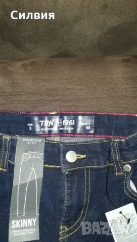 Чисто нови дънки за 3 год.размер 98, снимка 2 - Детски панталони и дънки - 25004975