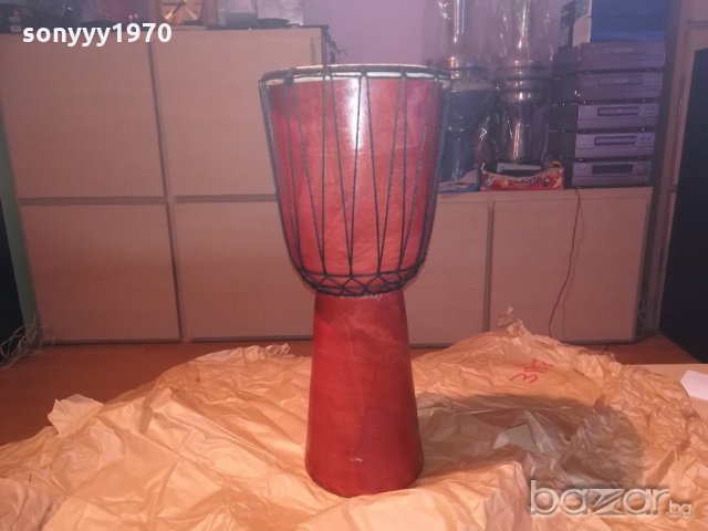 огромна дървена тарамбука-50х22см-внос швеицария, снимка 3 - Ударни инструменти - 20458960