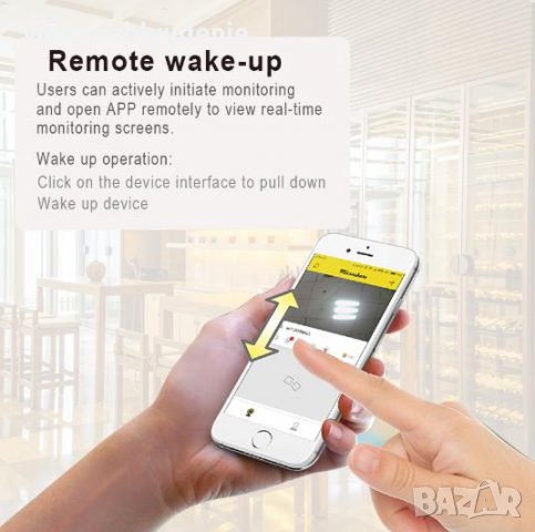 Метална Водоустойчива WiFi Соларна Камера FULL HD 1080P Вградена 7650mAh батерия Микрофон Карта Слот, снимка 3 - IP камери - 24856935