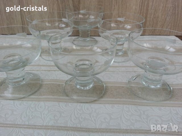 Стъклени купички чаши 