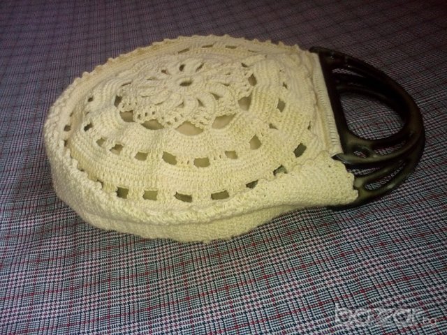 Ретро битова чанта плетена на една кука , снимка 1