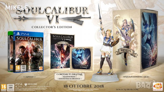 SoulCalibur 6 Collector's Edition PS4, снимка 1 - Игри за PlayStation - 24440144