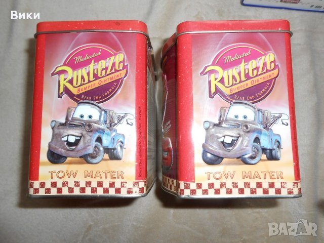 Метални музикални кутии Disney Pixar Cars, снимка 8 - Колекции - 21654059