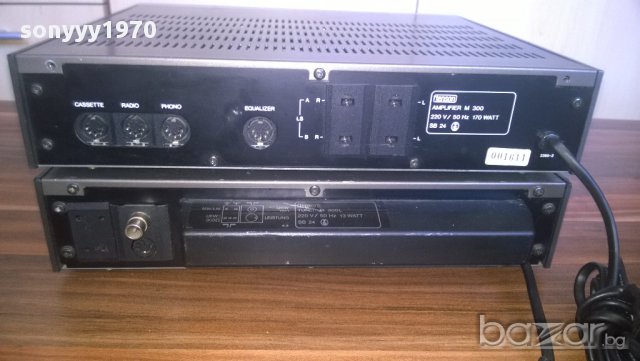 tenson m300l-tuner i tenson m300 amplifier-тунер и усилвател, снимка 11 - Ресийвъри, усилватели, смесителни пултове - 10324341