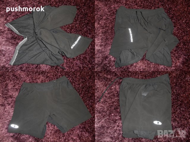 Salomon 2 in 1 bike running shorts & Craft 2 in 1 Running Training Fitness Shorts, снимка 5 - Спортни дрехи, екипи - 25340696