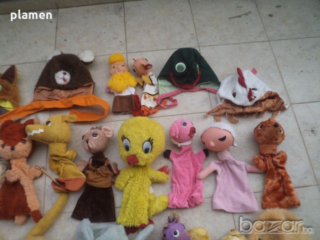 Кукли и шапки за куклен театър, снимка 3 - Колекции - 19920432