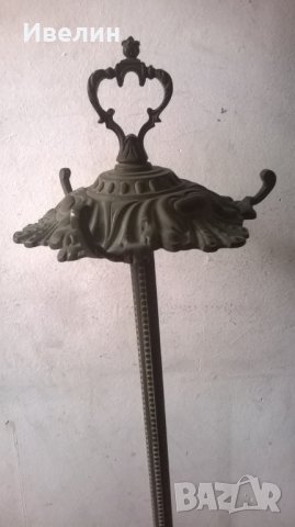 барокова стойка за прибори за камина, снимка 3 - Антикварни и старинни предмети - 25033420