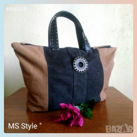 Дамска чанта-ест.кожа, снимка 2 - Чанти - 16259967