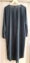 MONKI - черна дълга шифонена  рокля/риза, снимка 5