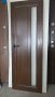 Алуминиева врата, врата за баня тъмен дъб , снимка 2