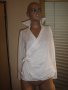 Нова елегантна маркова бяла дамска риза Diana Lirot,тип "Прегърни ме",блуза с дълъг ръкав,дамски топ, снимка 2