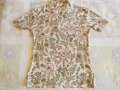 Прекрасна блуза от трико българска, снимка 1 - Корсети, бюстиета, топове - 15862571