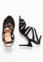 SIMPLY BE дамски елегантни обувки / сандали, черни, снимка 4