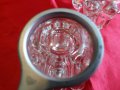 Комплект Френски Свещници Кристално Стъкло , снимка 4