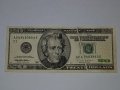 Много рядка 20 доларова банкнота с дефект при отпечатването, снимка 9