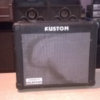 kustom by celestion kga16 usa-guitar amplifier-внос англия, снимка 2 - Ресийвъри, усилватели, смесителни пултове - 22816763