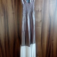 Трицветна лятна рокля, снимка 4 - Рокли - 25378432