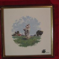 Картини-кучета-порцелан Англия, снимка 4 - Антикварни и старинни предмети - 12825052