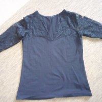 Н&М Дантелена блуза, снимка 1 - Корсети, бюстиета, топове - 25210388