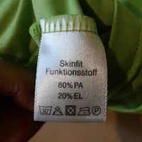 Мъж.тениска-"Skinfit"-/полиамид+ликра/,цвят-гущерово зелена. Закупена от Германия., снимка 8 - Тениски - 21859319