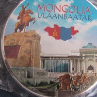 Автентичен магнит от Монголия-серия-18, снимка 4 - Колекции - 21136077