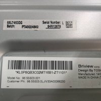 Телевизор Toshiba 55L7453D На части , снимка 3 - Части и Платки - 26148113