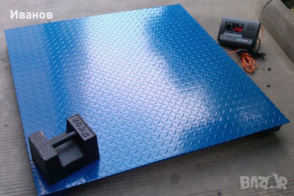 Платформен Кантар до 3 тона 150 сm x 150 сm, снимка 1