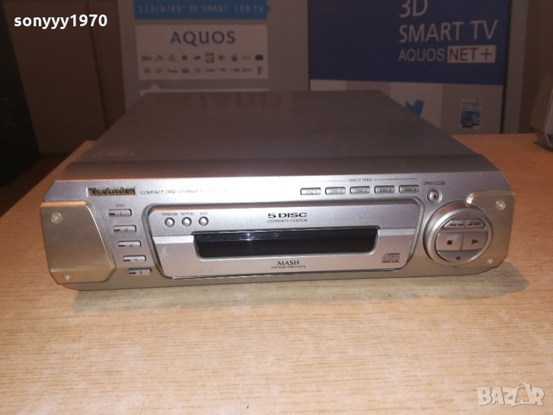 technics sl-eh780 cd changer-made in japan-швеицария, снимка 1