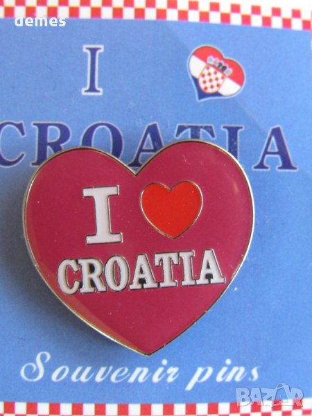  Значка - емблема на Хърватска, снимка 1