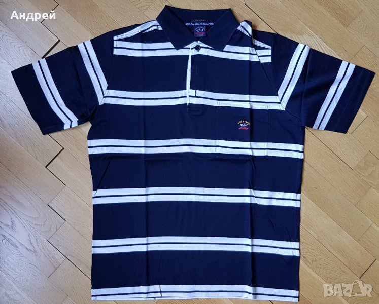 Paul & Shark Navy Blue Collection поло тениска, М размер, оригинална, снимка 1