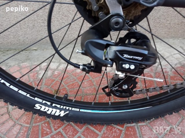 Продавам колела внос от Германия  спортен алуминиев МТВ велосипед REBEL EXTRIM SPORT 27.5 цола преде, снимка 5 - Велосипеди - 24853382