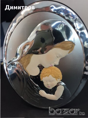 ЛУКСОЗНИ СРЕБЪРНИ ИКОНИ, снимка 8 - Други - 17525522