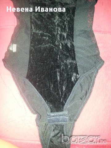 Боди черно без ръкав, снимка 3 - Корсети, бюстиета, топове - 14942165