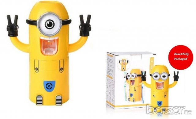 Поставка за четки за зъби МИНИОНИТЕ , снимка 10 - Други стоки за дома - 14844855