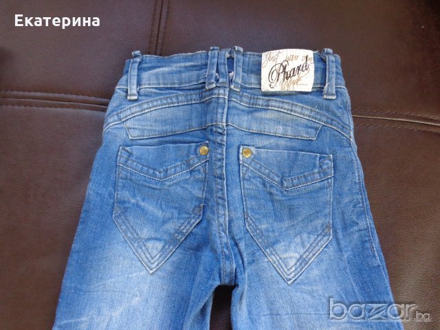 Дънки за слабо момиче 7-8 г., снимка 3 - Детски панталони и дънки - 19568097