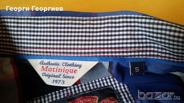 Мъжка риза Matinique /Матиник, 100% оригинал, снимка 3 - Ризи - 20699574