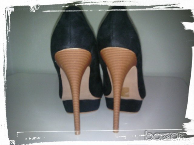 Черни обувки на ток :), снимка 3 - Дамски ежедневни обувки - 11655381