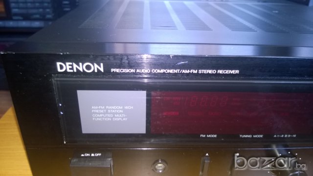 denon dra-25 am/fm stereo receiver-japan-loudnes-нов внос от швеицария, снимка 10 - Ресийвъри, усилватели, смесителни пултове - 7325742