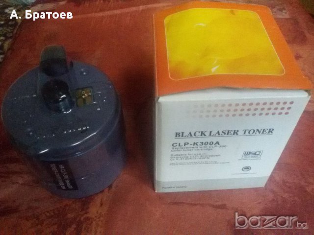 Тонер касета Samsung CLP-K300A /черен цвят/, снимка 1 - Консумативи за принтери - 18209967
